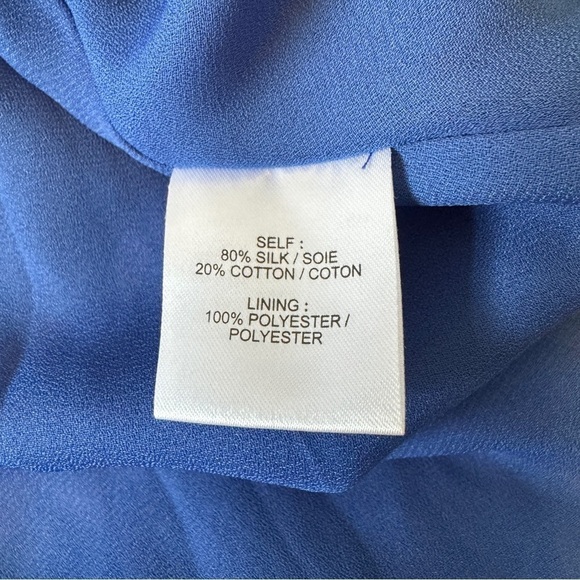 Tanya Taylor 0 Silk Blend Blue & Pink Mini Dress ~ Flirty Flutter Fairy Party - Picture 9 of 9